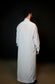 Premium Saudi Collared thobe (white) - ALIMAN