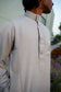 Premium Saudi Collared thobe (grey)